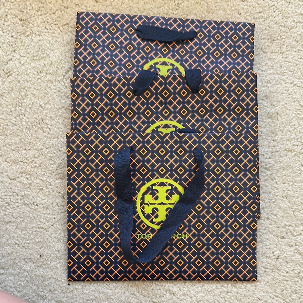 Tory Burch Patterned Gift Bag